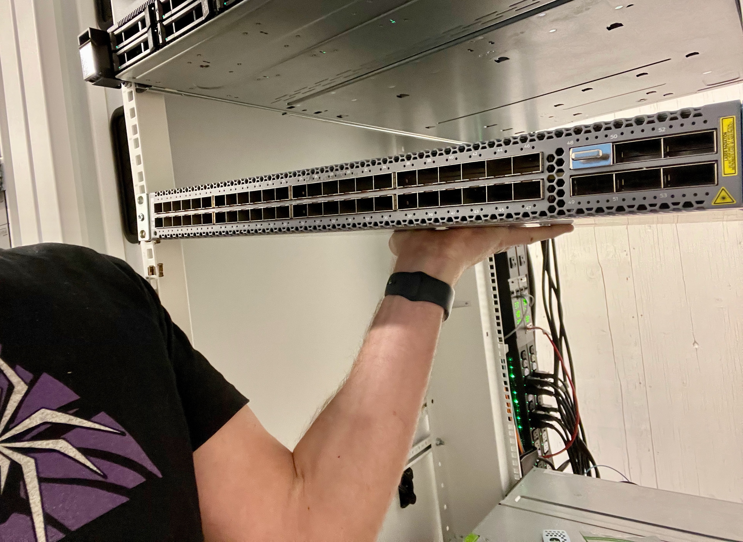 One handed balancing act